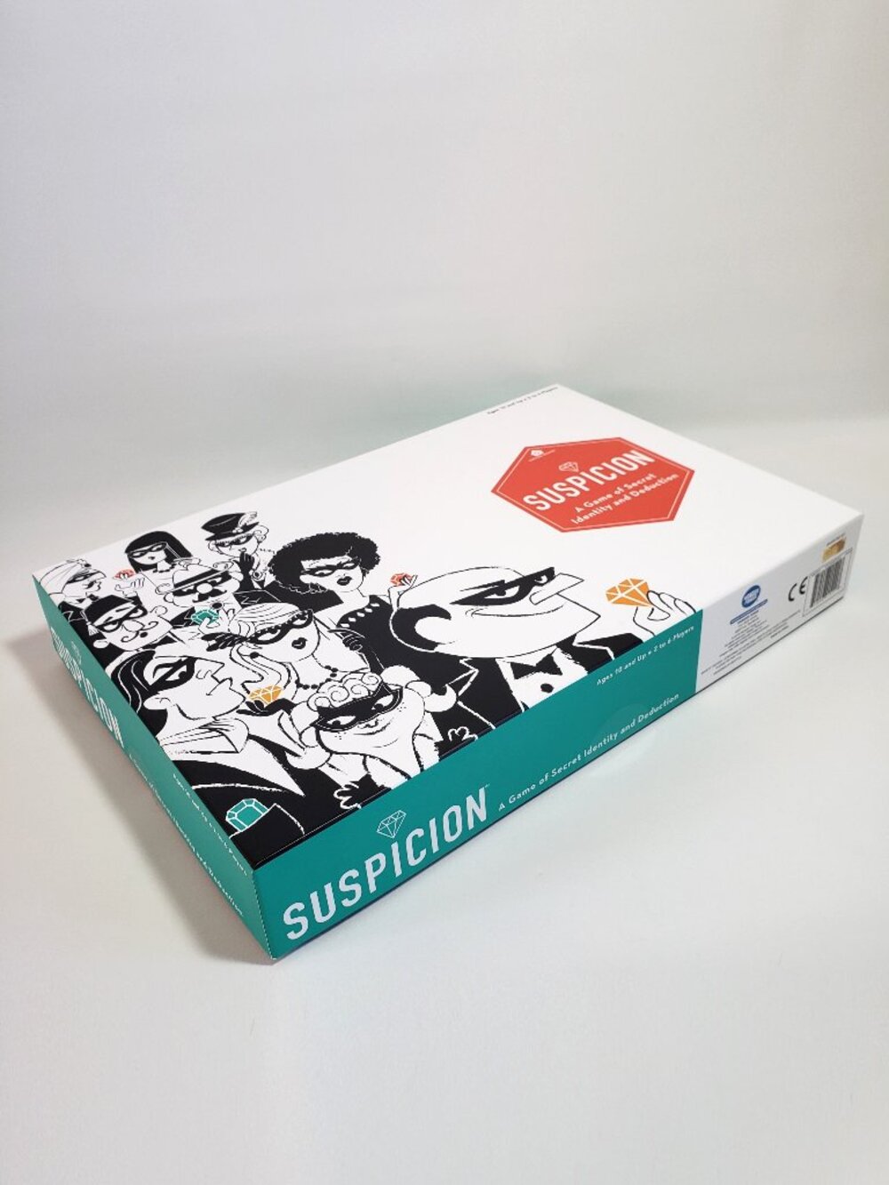 Suspicion Board Game COMPLETE Wonder Forge 2016 Deduction Mystery Party Group
